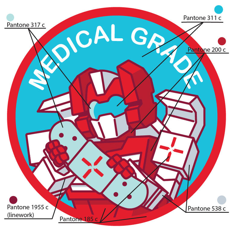 Medical Grade Pantone Colors