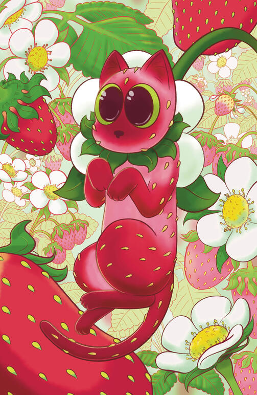 Strawberry Cat