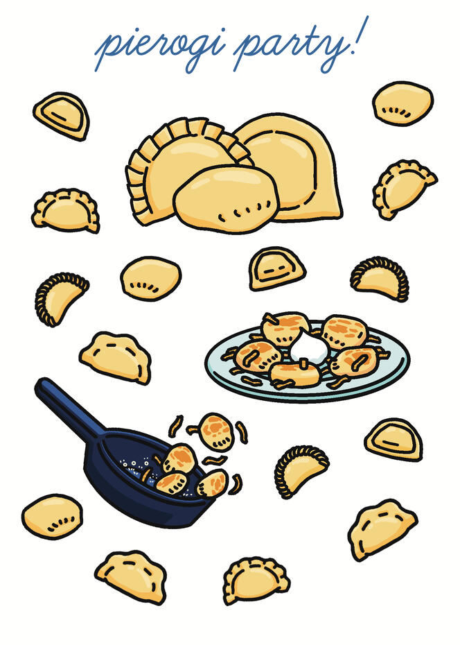 Pierogi Party Art File